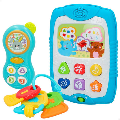 Set de Jucării pentru Bebeluși Winfun 3 Piese 13 x 18,5 x 2,5 cm (6 Unități) - Bebelus, Jucăriile copilăriei timpurii