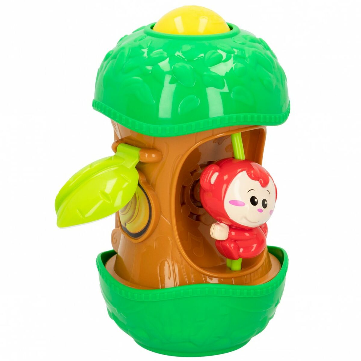 Jucărie interactivă pentru bebeluși Winfun Maimuță 11,5 x 20,5 x 11,5 cm (6 Unități) - Bebelus, Jucăriile copilăriei timpurii