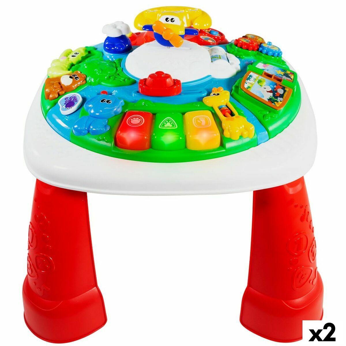 Centru de activităţi Winfun 2 Unități 47 x 41 x 47 cm - Bebelus, Jucăriile copilăriei timpurii