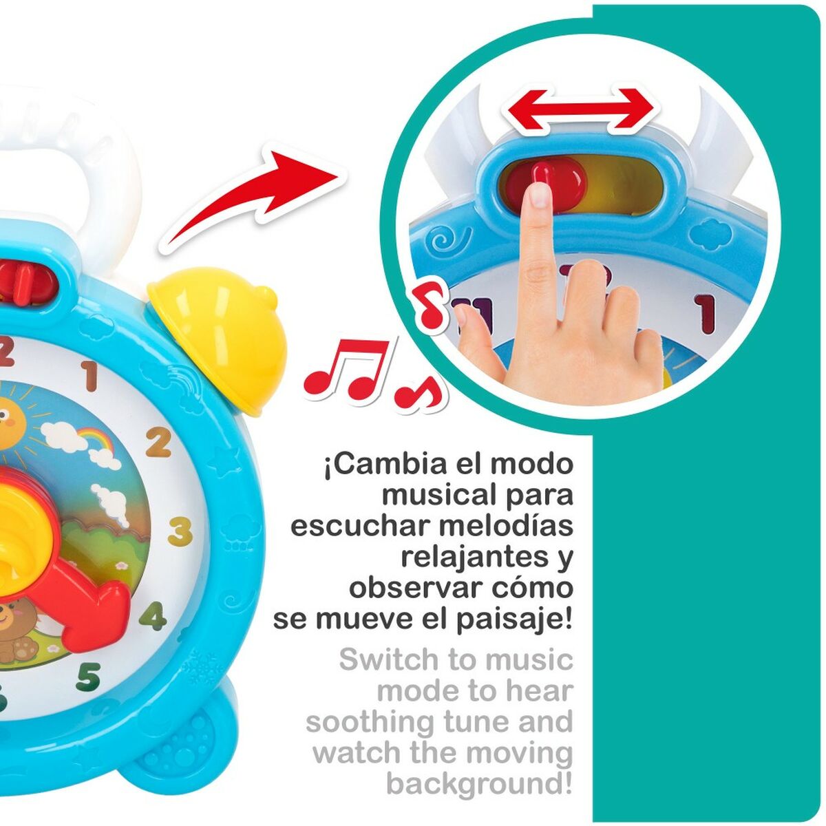 Ceas Copii PlayGo (6 Unități) - Bebelus, Jucăriile copilăriei timpurii
