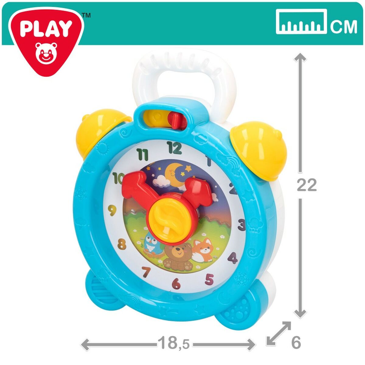 Ceas Copii PlayGo (6 Unități) - Bebelus, Jucăriile copilăriei timpurii