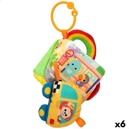 Carusel pentru Pătuț Winfun Pânză Plastic 11,5 x 11,5 x 11,5 cm (6 Unități) - Bebelus, Dormitor