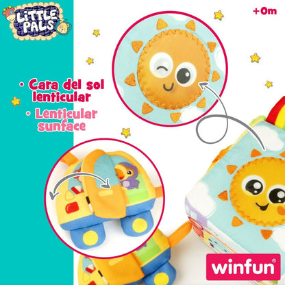 Carusel pentru Pătuț Winfun Pânză Plastic 11,5 x 11,5 x 11,5 cm (6 Unități) - Bebelus, Dormitor