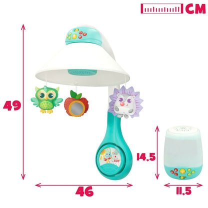 Mobil Proiector Winfun Plastic 46 x 49 x 30 cm (2 Unități) - Bebelus, Dormitor