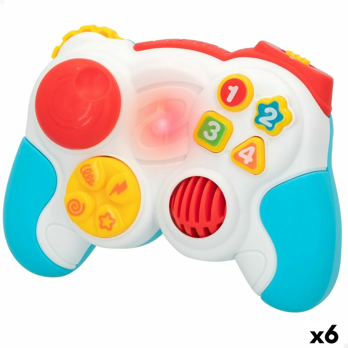 Toy controller PlayGo Albastru 14,5 x 10,5 x 5,5 cm (6 Unități) - Bebelus, Jucăriile copilăriei timpurii