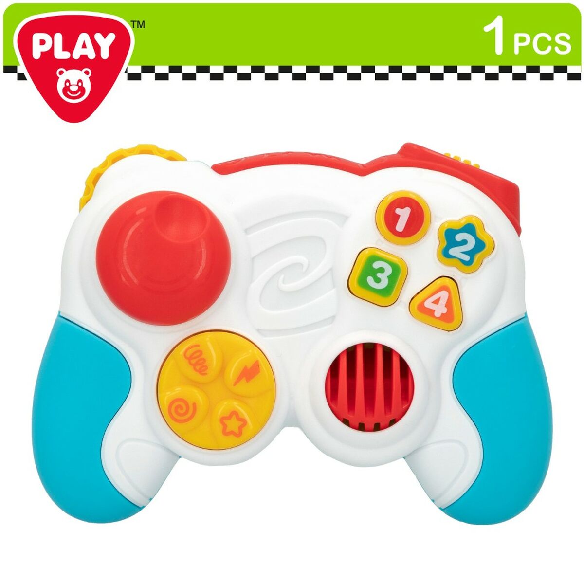 Toy controller PlayGo Albastru 14,5 x 10,5 x 5,5 cm (6 Unități) - Bebelus, Jucăriile copilăriei timpurii