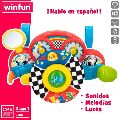 Volan pentru cărucior Winfun 29 x 17 x 10,5 cm (4 Unități) - Bebelus, Jucăriile copilăriei timpurii
