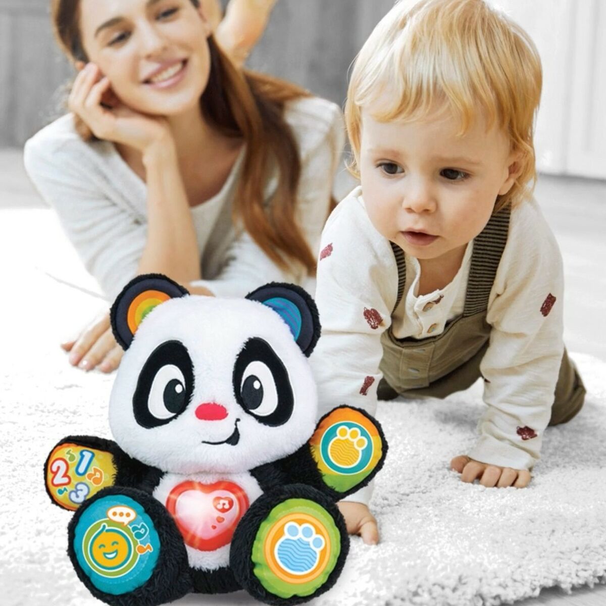 Jucărie pentru copii Winfun Urs Panda 27 x 33 x 14 cm (4 Unități) - Bebelus, Jucăriile copilăriei timpurii