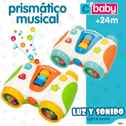 Jucărie interactivă pentru bebeluși Colorbaby Binoclu 13,5 x 6 x 10,5 cm (6 Unități) - Bebelus, Jucăriile copilăriei timpurii