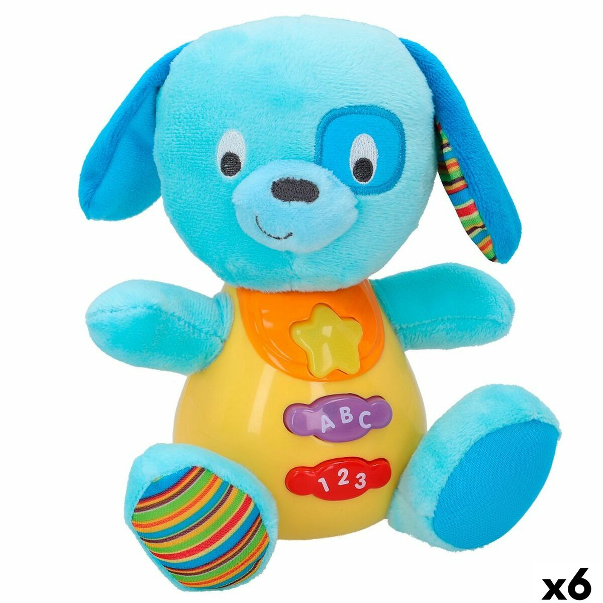 Jucărie de Pluș cu Sunet Winfun Câine 15,5 x 16,5 x 11,5 cm (6 Unități) - Jucarii si jocuri, Jucării de pluș