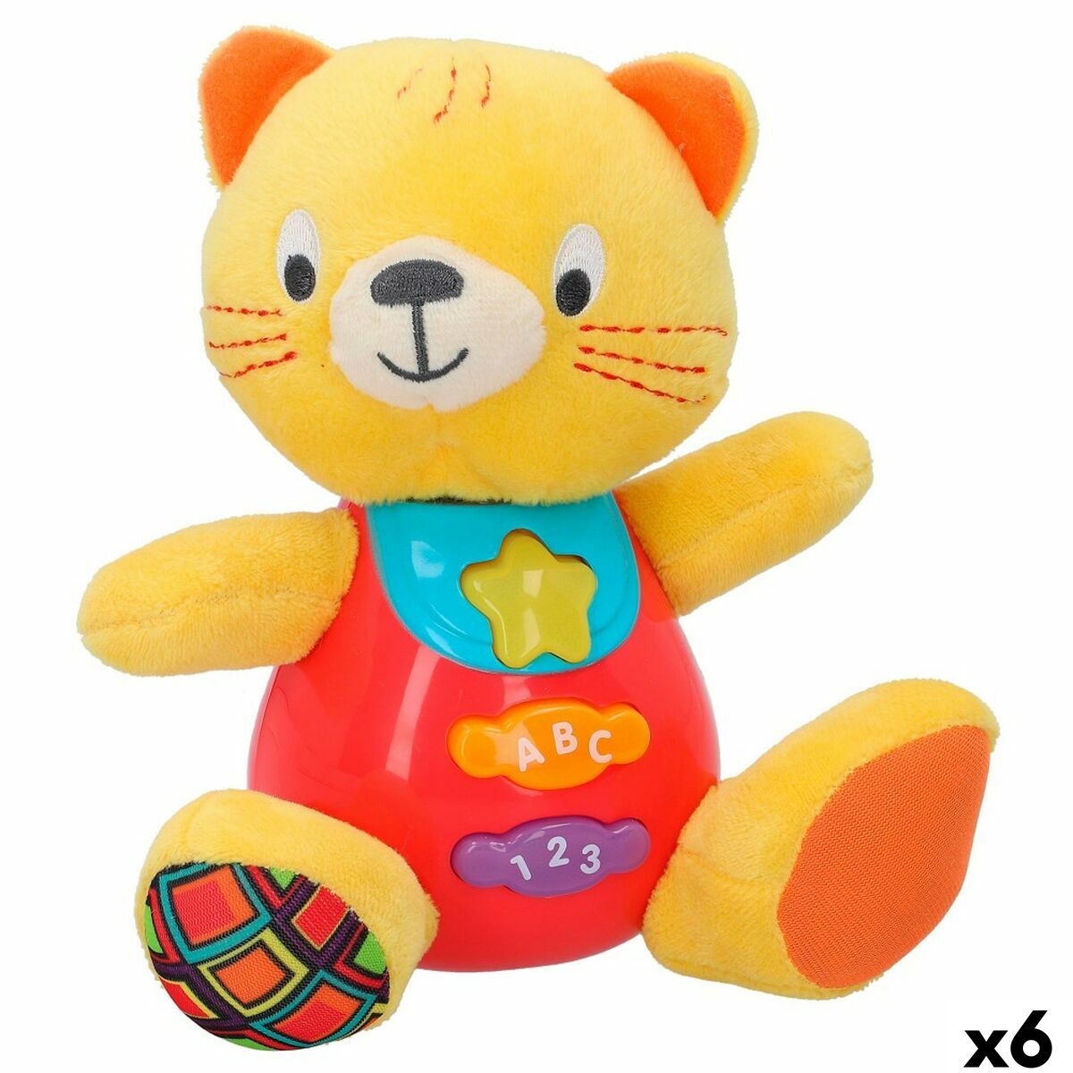Jucărie de Pluș cu Sunet Winfun Cric 16 x 17,5 x 10,5 cm (6 Unități) - Jucarii si jocuri, Jucării de pluș