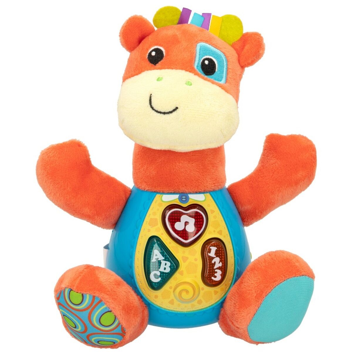 Jucărie de Pluș cu Sunet Winfun Girafă 18 x 19 x 8,5 cm (6 Unități) - Jucarii si jocuri, Jucării de pluș