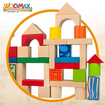 Set de Construcție Woomax 50 Piese (6 Unități) - Jucarii si jocuri