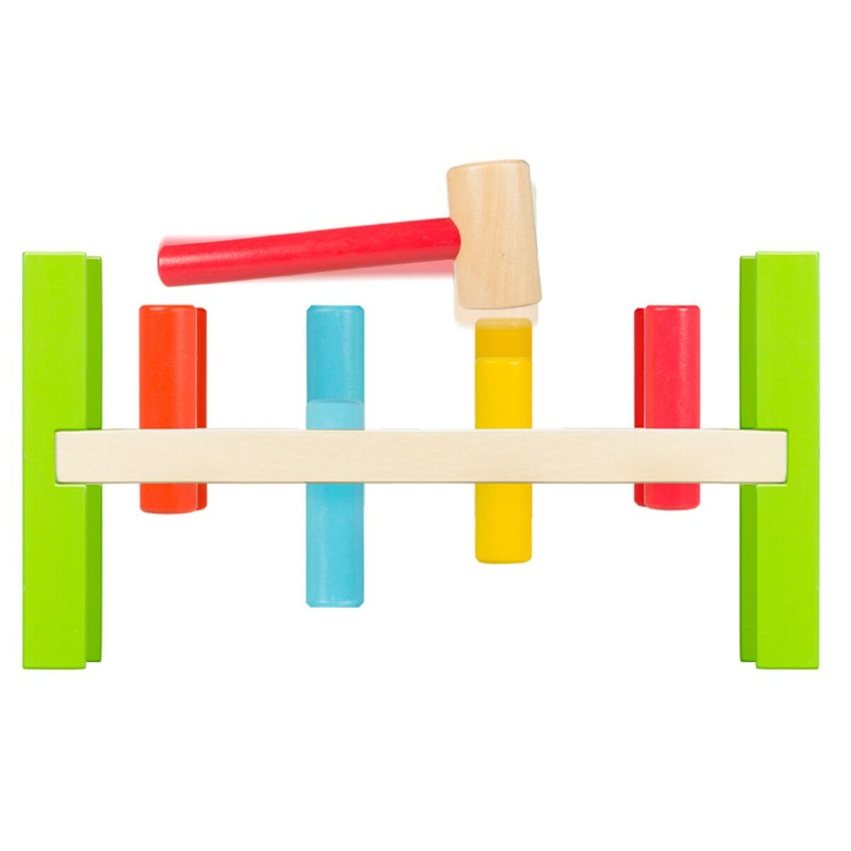 Joc de Îndemânare Woomax 10 Piese 26 x 12 x 9 cm (6 Unități) - Bebelus, Jucăriile copilăriei timpurii