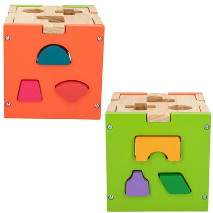 Puzzle pentru Copii din Lemn Woomax 15 x 15 x 15 cm (6 Unități) - Bebelus, Jucăriile copilăriei timpurii