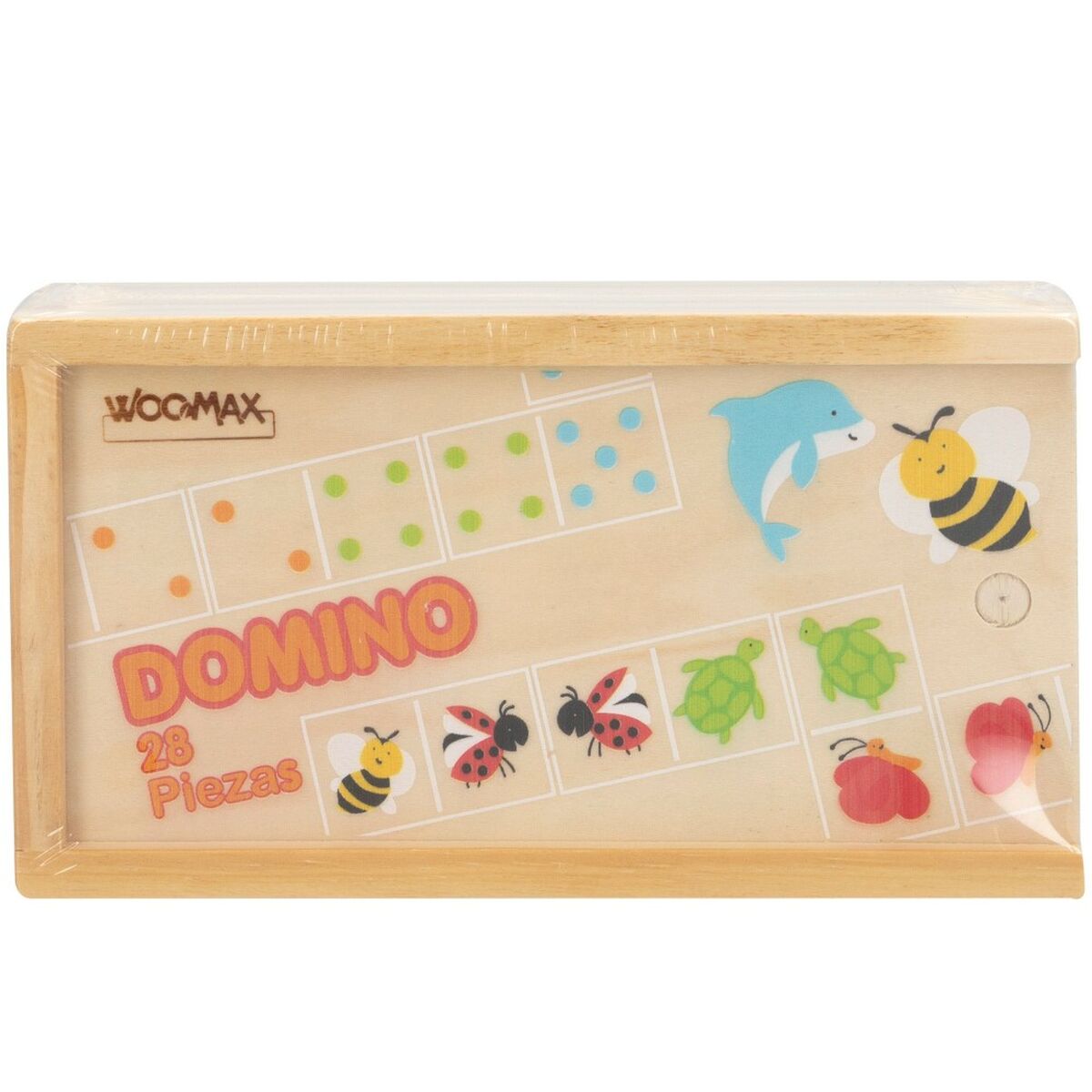 Domino Woomax animale (12 Unități) - Jucarii si jocuri, Jocuri și accesorii