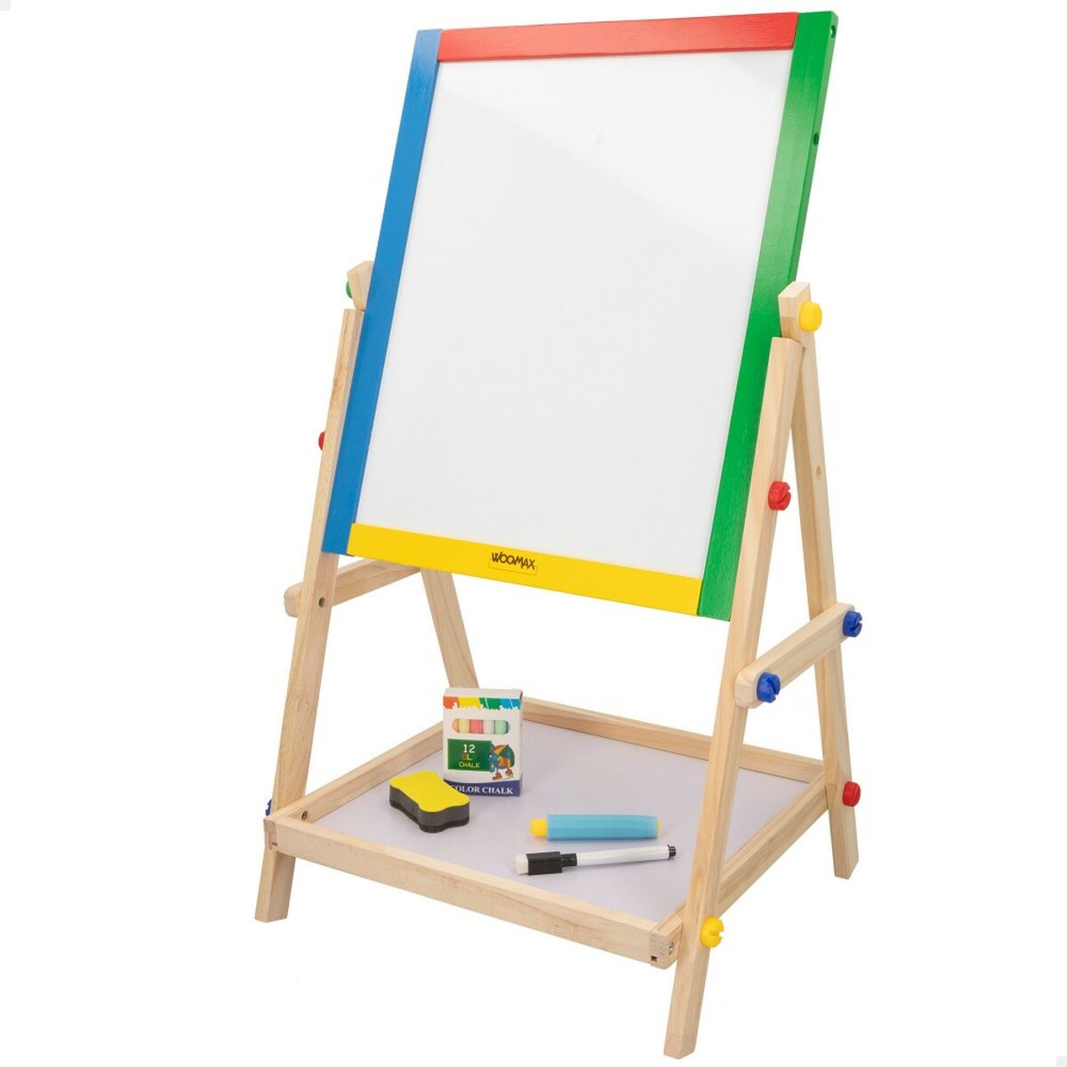 Tablă 2 în 1 Woomax 5 Piese 37,5 x 65 x 30,5 cm 4 Unități - Jucarii si jocuri, Activități creative