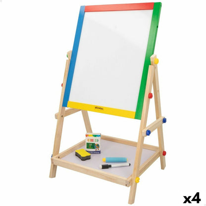 Tablă 2 în 1 Woomax 5 Piese 37,5 x 65 x 30,5 cm 4 Unități - Jucarii si jocuri, Activități creative