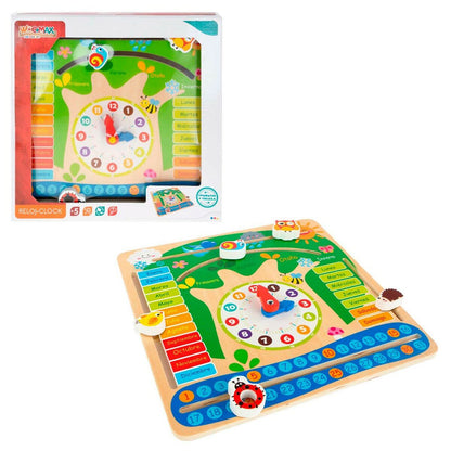 Joc Educativ Colorbaby Calendar 30 x 30 x 3 cm (6 Unități) - Jucarii si jocuri, Jocuri și accesorii