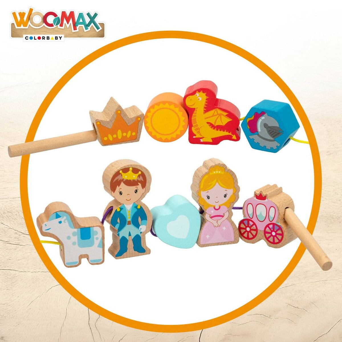 Set de Construcție Woomax 32 Piese (6 Unități) - Jucarii si jocuri