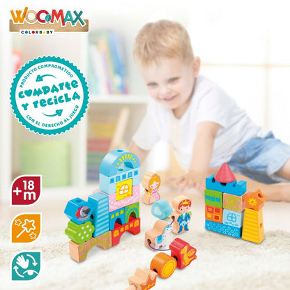 Set de Construcție Woomax 32 Piese (6 Unități) - Jucarii si jocuri