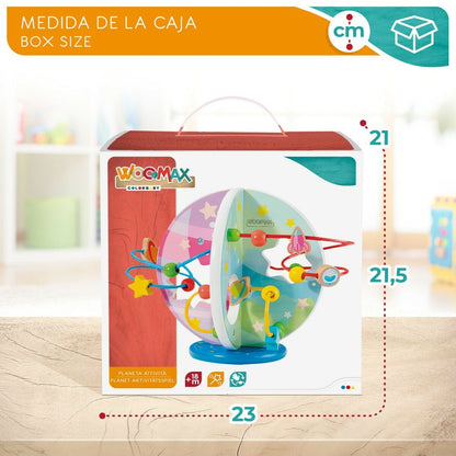 Centru de activităţi Woomax 2 Unități 25,5 x 20,5 x 20 cm - Bebelus, Jucăriile copilăriei timpurii
