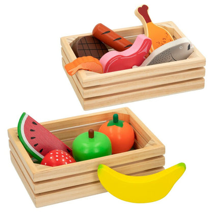 Set de Alimente de Jucărie Woomax 12 Piese (4 Unități) - Jucarii si jocuri, Imitații de jocuri