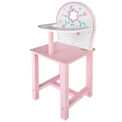 Scaun înalt Woomax 25 x 55 x 20 cm Păpuși Alb Roz 2 Unități - Jucarii si jocuri, Păpuși și accesorii