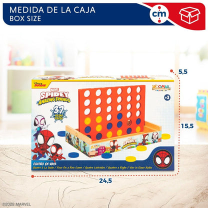 4 în Linie Spidey 24 x 16 x 15 cm (6 Unități) - Jucarii si jocuri, Jocuri și accesorii
