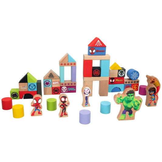 Playset Spidey Amazing Friends 50 Piese 4 Unități 8 x 9,5 x 1,5 cm - Jucarii si jocuri, Păpuși și figurine
