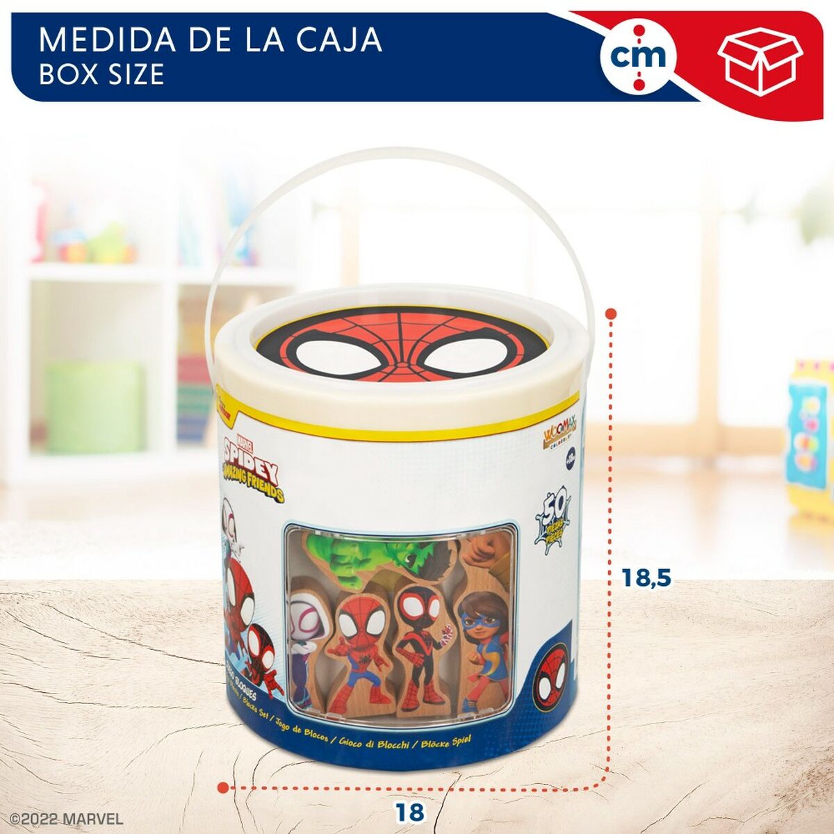 Playset Spidey Amazing Friends 50 Piese 4 Unități 8 x 9,5 x 1,5 cm - Jucarii si jocuri, Păpuși și figurine