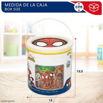 Playset Spidey Amazing Friends 50 Piese 4 Unități 8 x 9,5 x 1,5 cm - Jucarii si jocuri, Păpuși și figurine