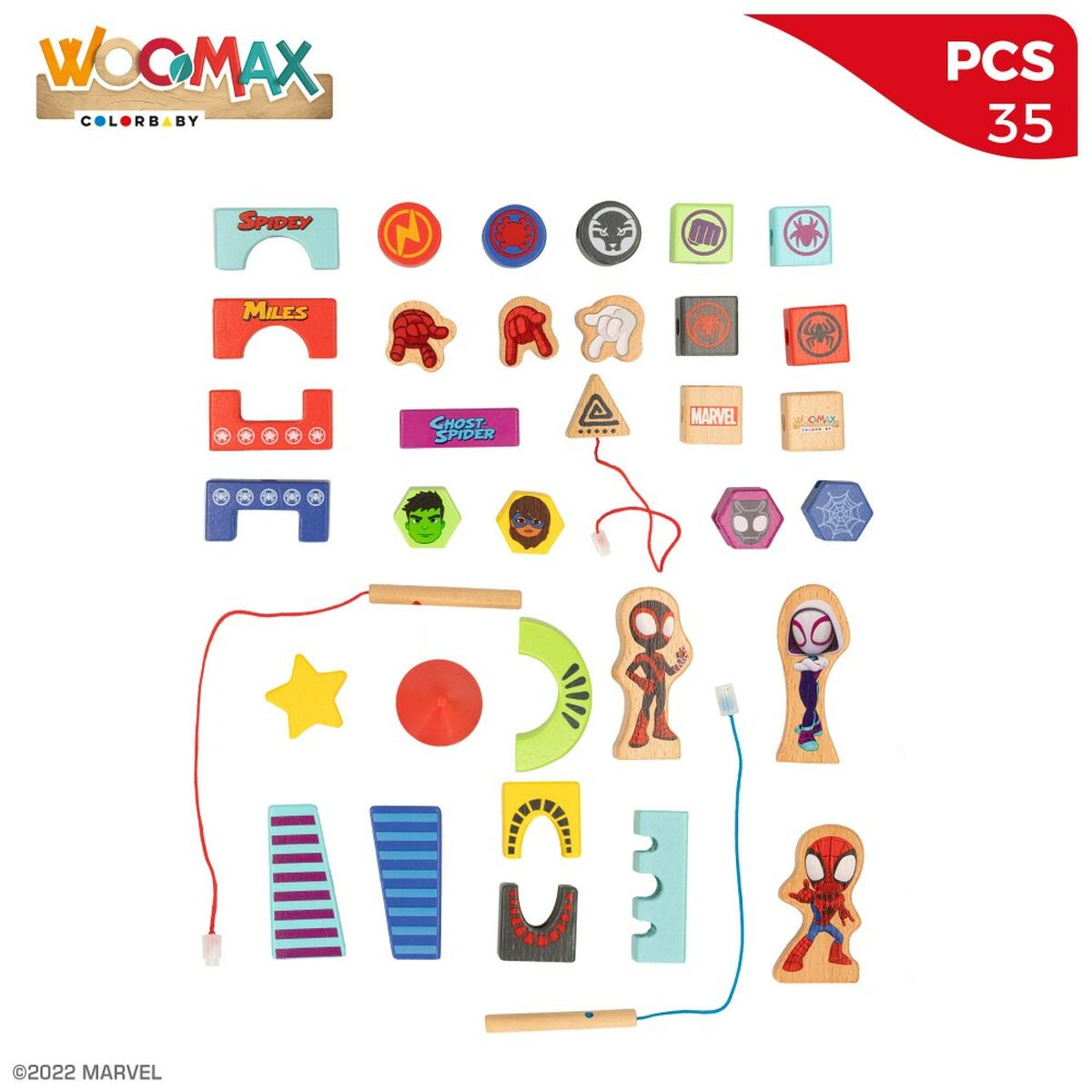 Set de Construcție Spidey 33 Piese (6 Unități) - Jucarii si jocuri
