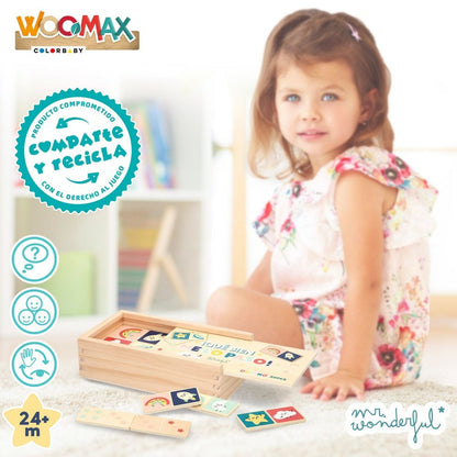 Domino Mr. Wonderful (12 Unități) - Jucarii si jocuri, Jocuri și accesorii