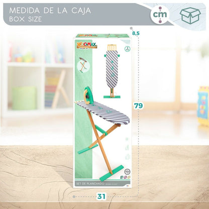 Masă de Călcat Woomax Jucărie 2 Piese 71,5 x 61,5 x 19 cm (4 Unități) - Jucarii si jocuri, Imitații de jocuri