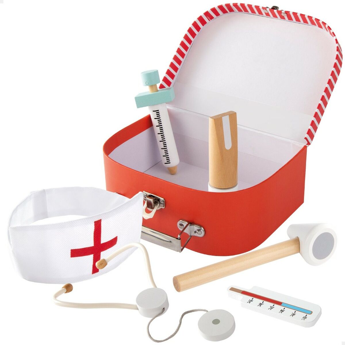 Trusă medicală de jucărie cu accesorii Woomax (6 Unități) - Jucarii si jocuri, Imitații de jocuri