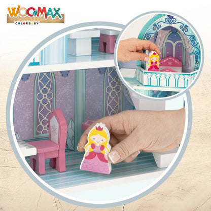 Casă în Miniatură Woomax 9 Piese 2 Unități 37 x 53,5 x 15 cm - Jucarii si jocuri, Păpuși și accesorii