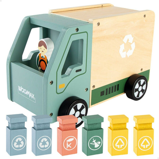 Autogunoieră Woomax Jucărie 8 Piese 24 x 15 x 13,5 cm (4 Unități) - Jucarii si jocuri, Vehicule
