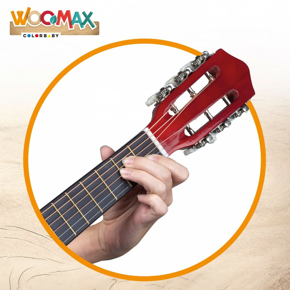 Chitară pentru Copii Woomax 76 cm - Jucarii si jocuri, Instrumente muzicale pentru copii