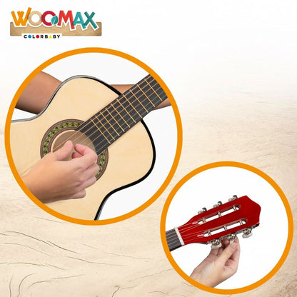Chitară pentru Copii Woomax 76 cm - Jucarii si jocuri, Instrumente muzicale pentru copii