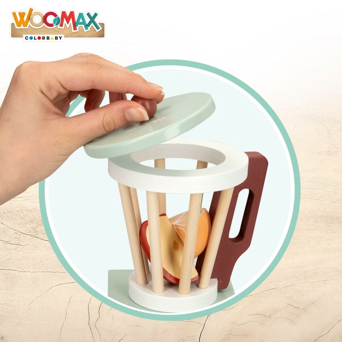 Mixer de jucărie Woomax 6 Piese 11,5 x 17,5 x 11,5 cm (6 Unități) - Jucarii si jocuri, Imitații de jocuri