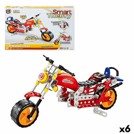 Set de Construcție Colorbaby Smart Theory 255 Piese Motocicletă (6 Unități) - Jucarii si jocuri