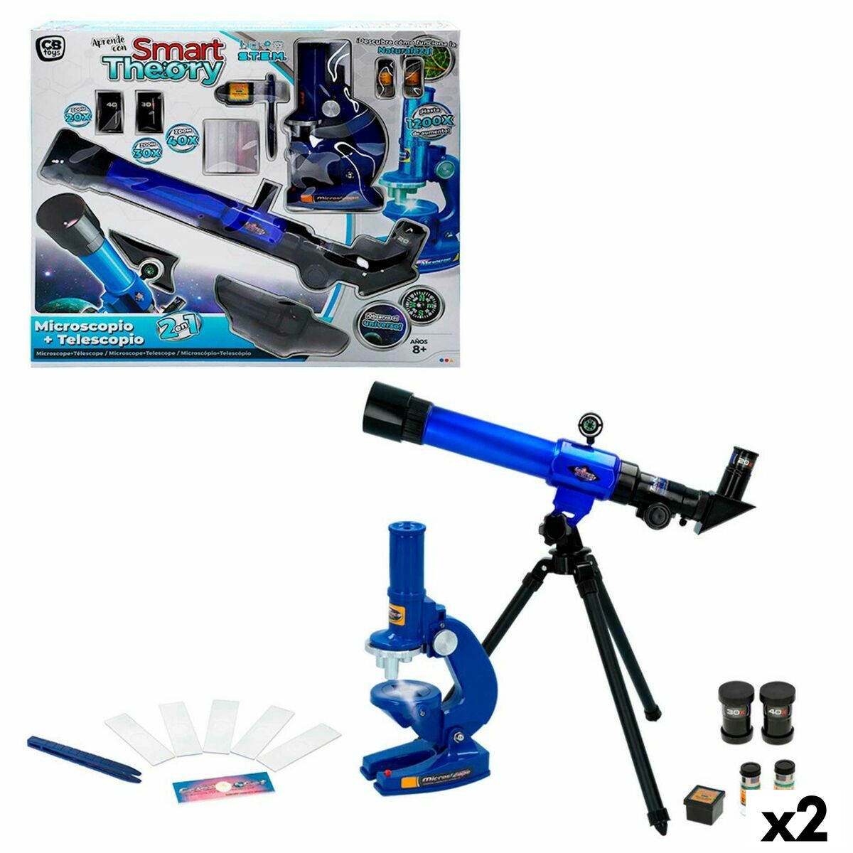 Telescop pentru copii Colorbaby 2 Unități - Jucarii si jocuri, Învățare și educație