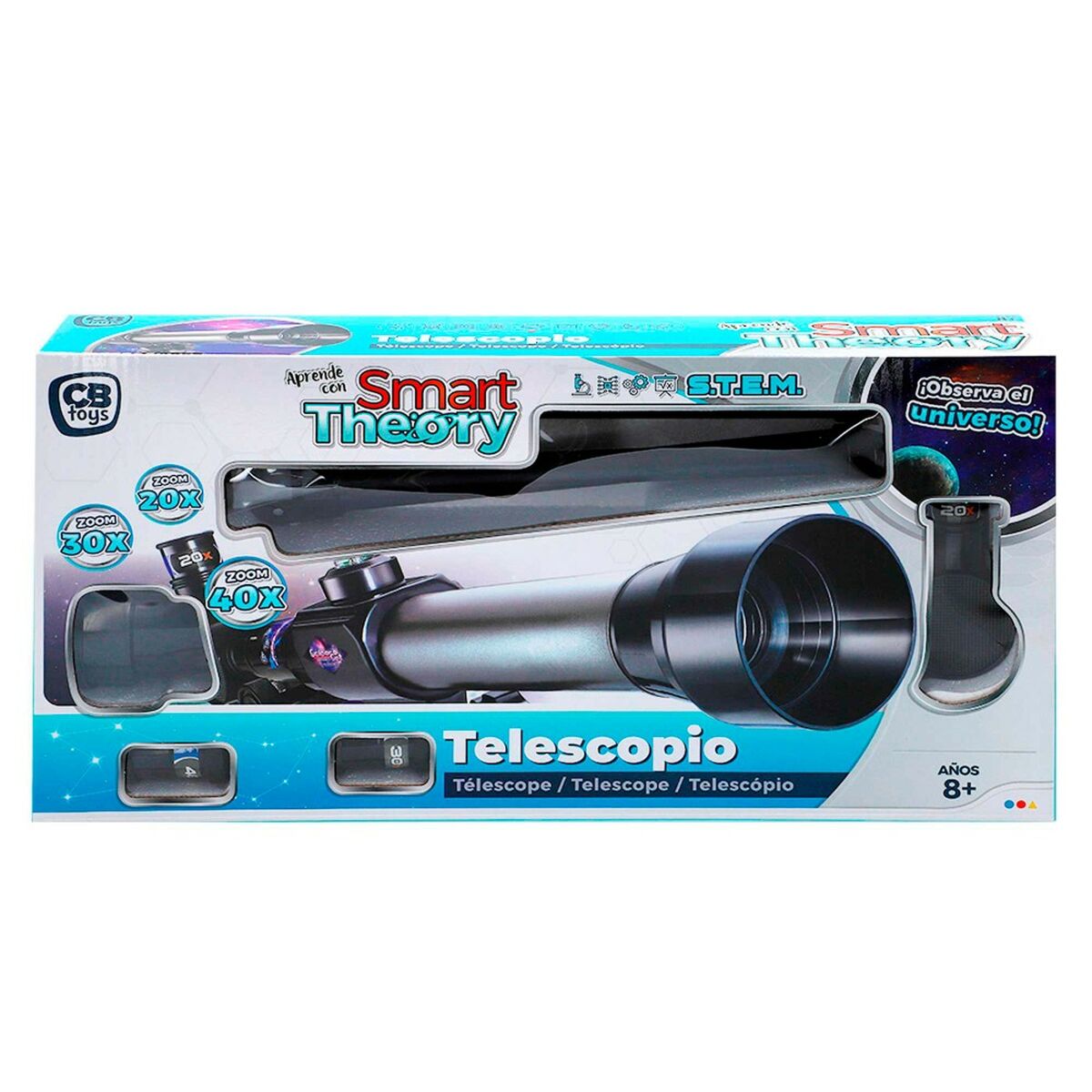 Telescop pentru copii Colorbaby 4 Unități - Jucarii si jocuri, Învățare și educație