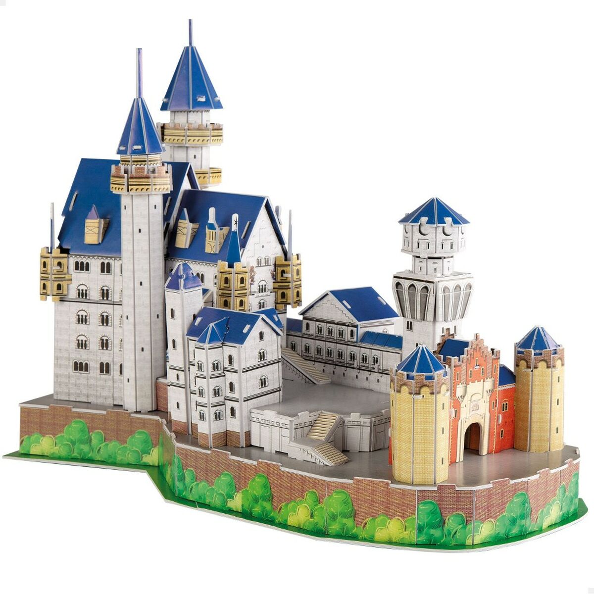 Puzzle 3D Colorbaby New Swan Castle 95 Piese 43,5 x 33 x 18,5 cm (6 Unități) - Jucarii si jocuri, Puzzle-uri și puzzle-uri