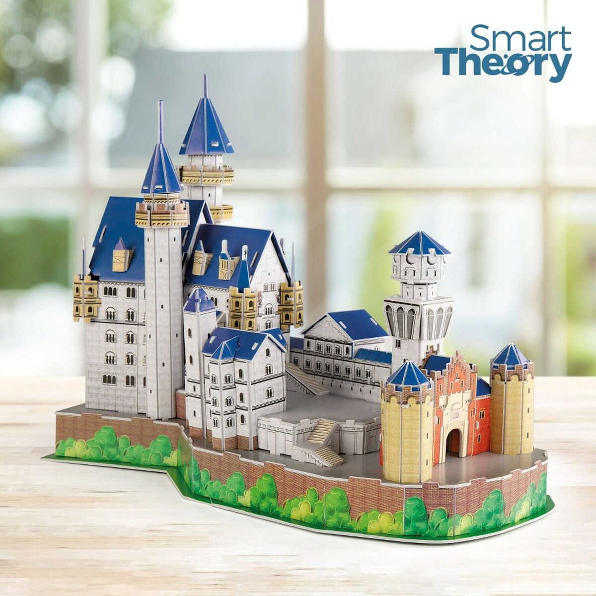 Puzzle 3D Colorbaby New Swan Castle 95 Piese 43,5 x 33 x 18,5 cm (6 Unități) - Jucarii si jocuri, Puzzle-uri și puzzle-uri