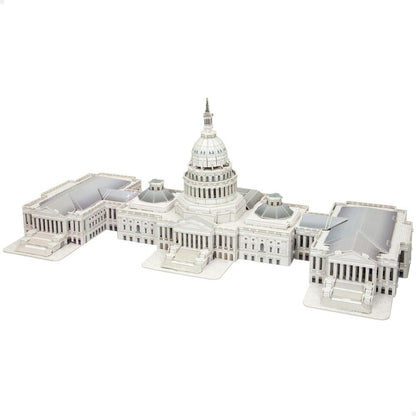 Puzzle 3D Colorbaby Capitolio 126 Piese 52,5 x 20,5 x 23,5 cm (6 Unități) - Jucarii si jocuri, Puzzle-uri și puzzle-uri
