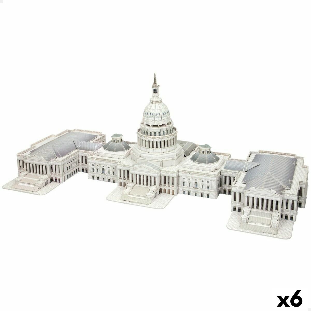 Puzzle 3D Colorbaby Capitolio 126 Piese 52,5 x 20,5 x 23,5 cm (6 Unități) - Jucarii si jocuri, Puzzle-uri și puzzle-uri