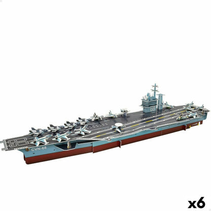 Puzzle 3D Colorbaby Nimitz Portavion 67 Piese 77 x 18 x 20 cm (6 Unități) - Jucarii si jocuri, Puzzle-uri și puzzle-uri