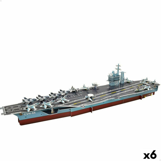 Puzzle 3D Colorbaby Nimitz Portavion 67 Piese 77 x 18 x 20 cm (6 Unități) - Jucarii si jocuri, Puzzle-uri și puzzle-uri